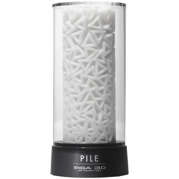 TENGA 3D Pile Onaniprodukt - Hvid