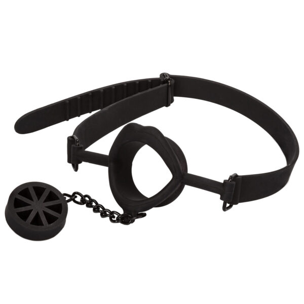 Scandal Silikone Stopper Gag - Sort