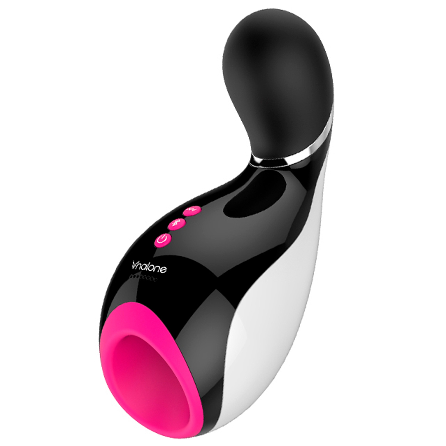 Nalone Oxxy Opladelig Bluetooth Masturbator - Sort