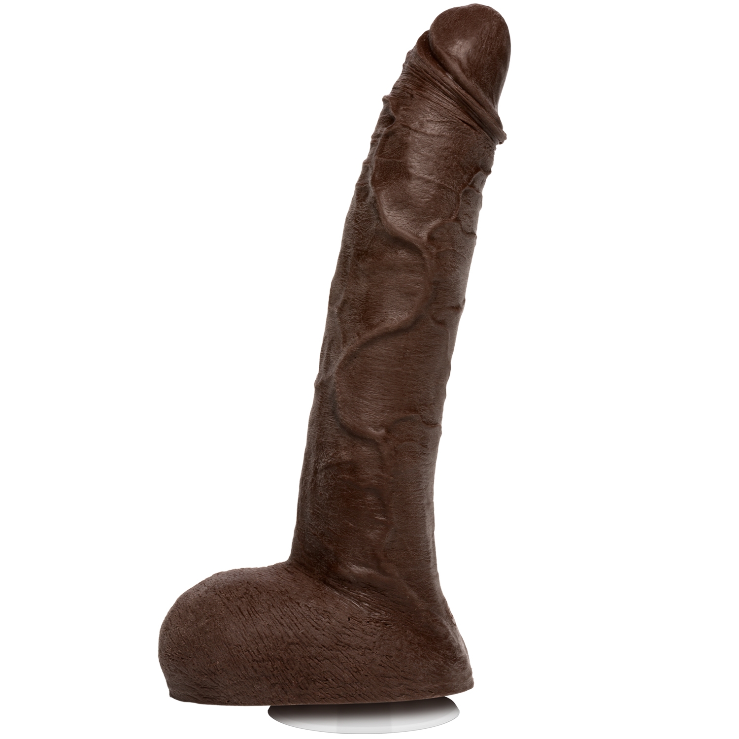 Doc Johnson Vac-U-Lock Jason Luv Dildo 24,5 cm - Brun