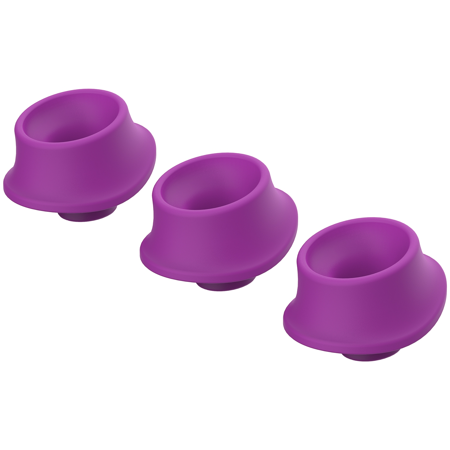 Womanizer Sugehoveder 3 Pak Large - Lilla