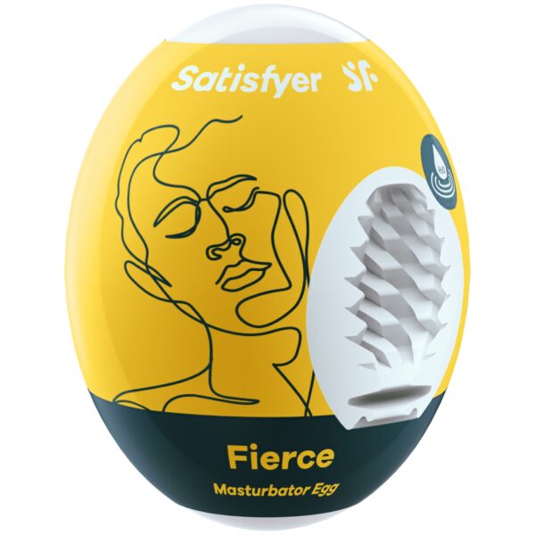 Satisfyer Fierce Onani Æg - Hvid