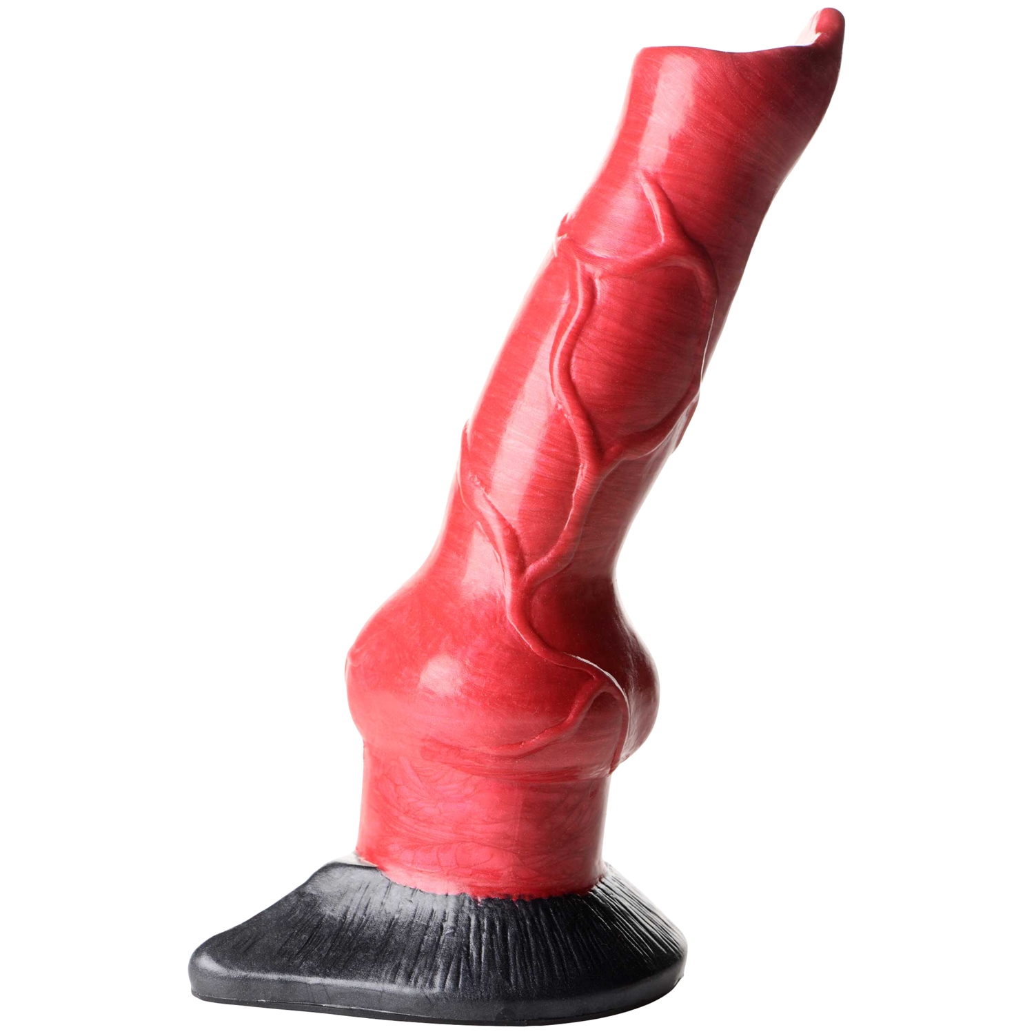 Creature Cocks Hell-Hound Canine Penis Silikone Dildo 20.5 cm - Rød