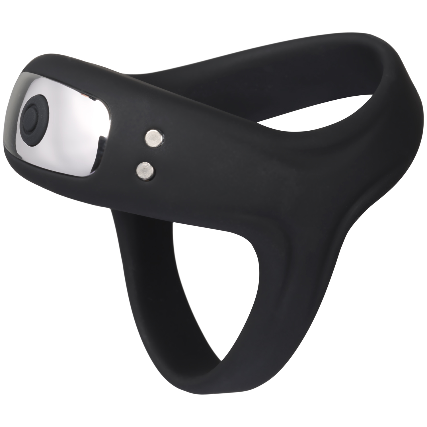 Sinful Triple Function Opladelig Vibrerende Penisring - Sort