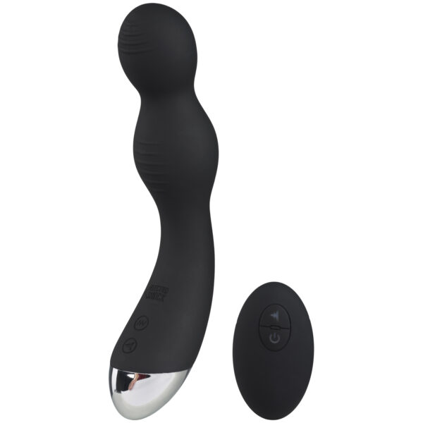 Electroshock Fjernbetjent G og P-punkts Vibrator - Sort