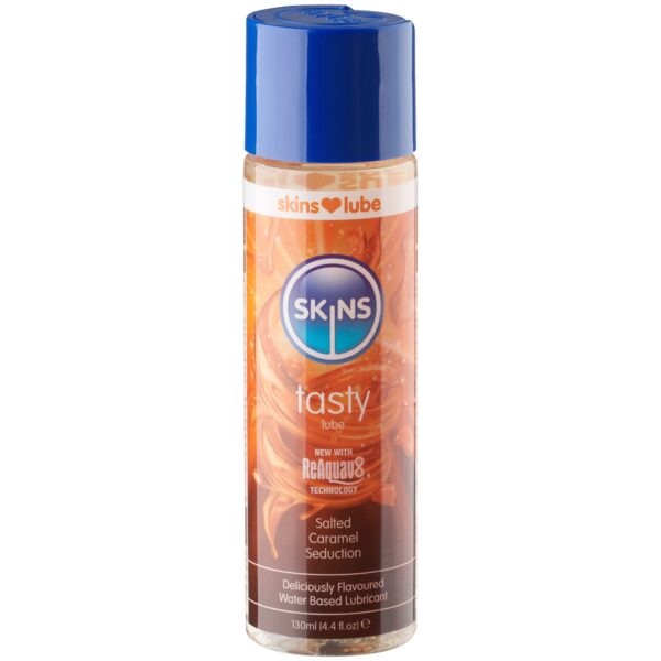 Skins Salted Caramel Seduction Vandbaseret Glidecreme 130 ml - Klar