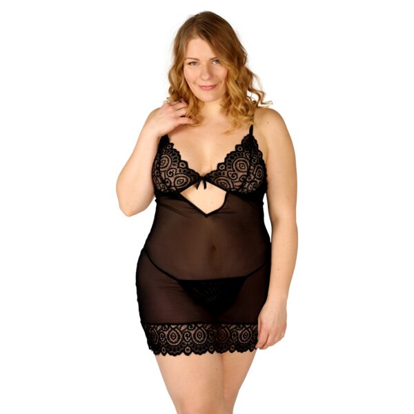 NORTIE Morning Glory Chemise Plus Size - Sort - Plus size