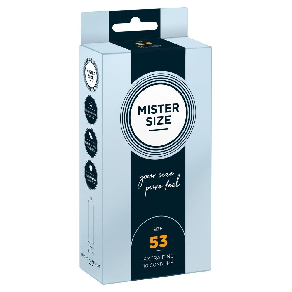 Mister Size 53 mm - Kondomer-10 stk.