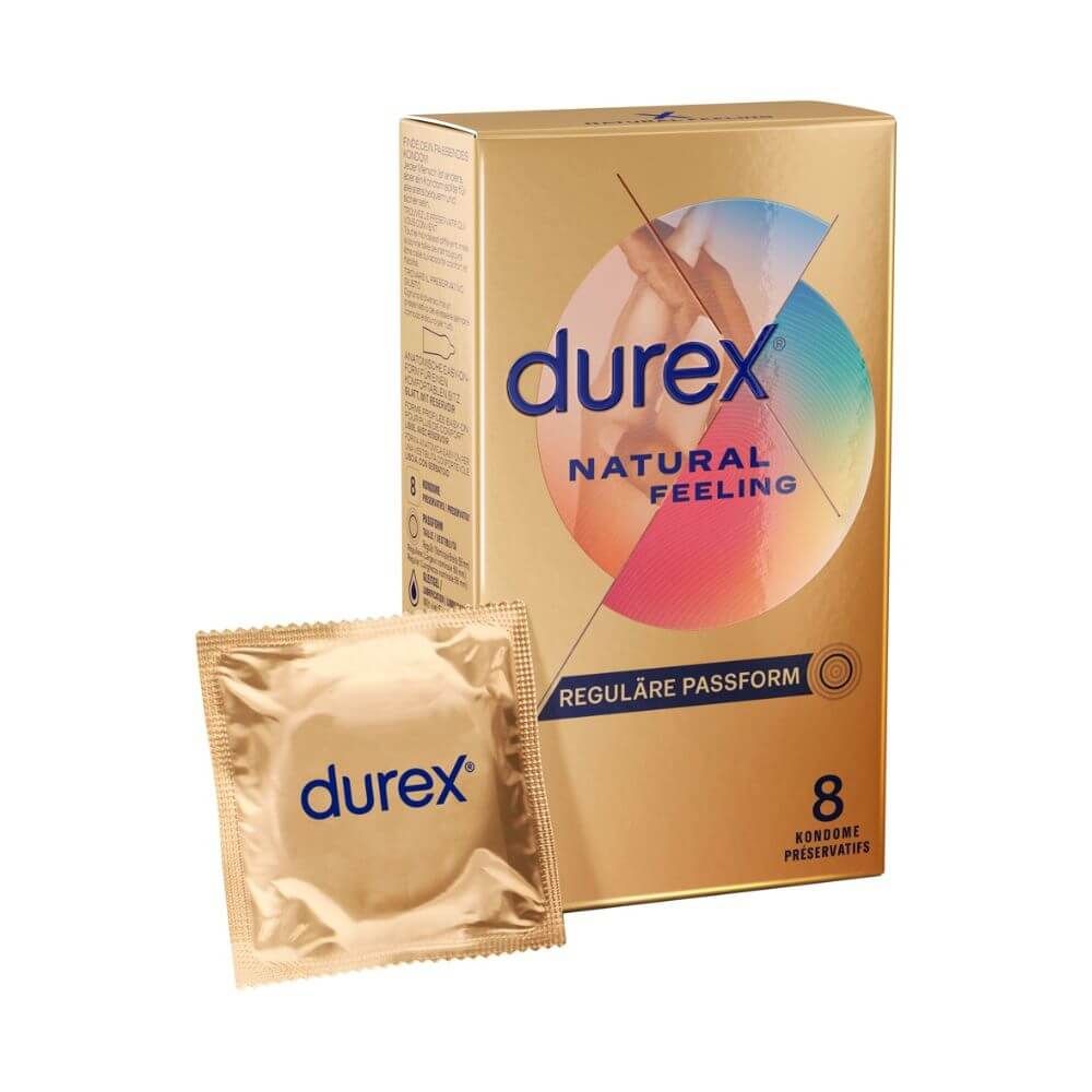 Durex Natural Feeling - Kondomer 8 stk