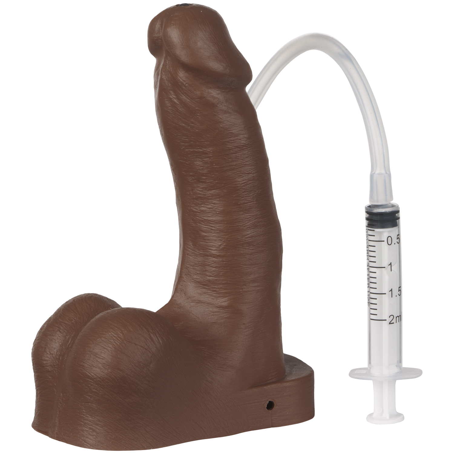 Tantus Pop n’ Play Squirting Packer - Brun