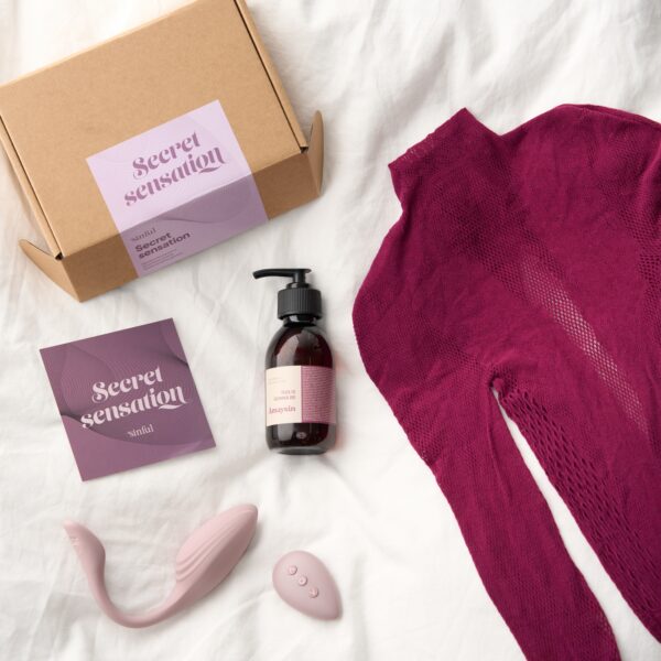 Sinful Secret Sensation Gavesæt - Bordeaux - Plus size
