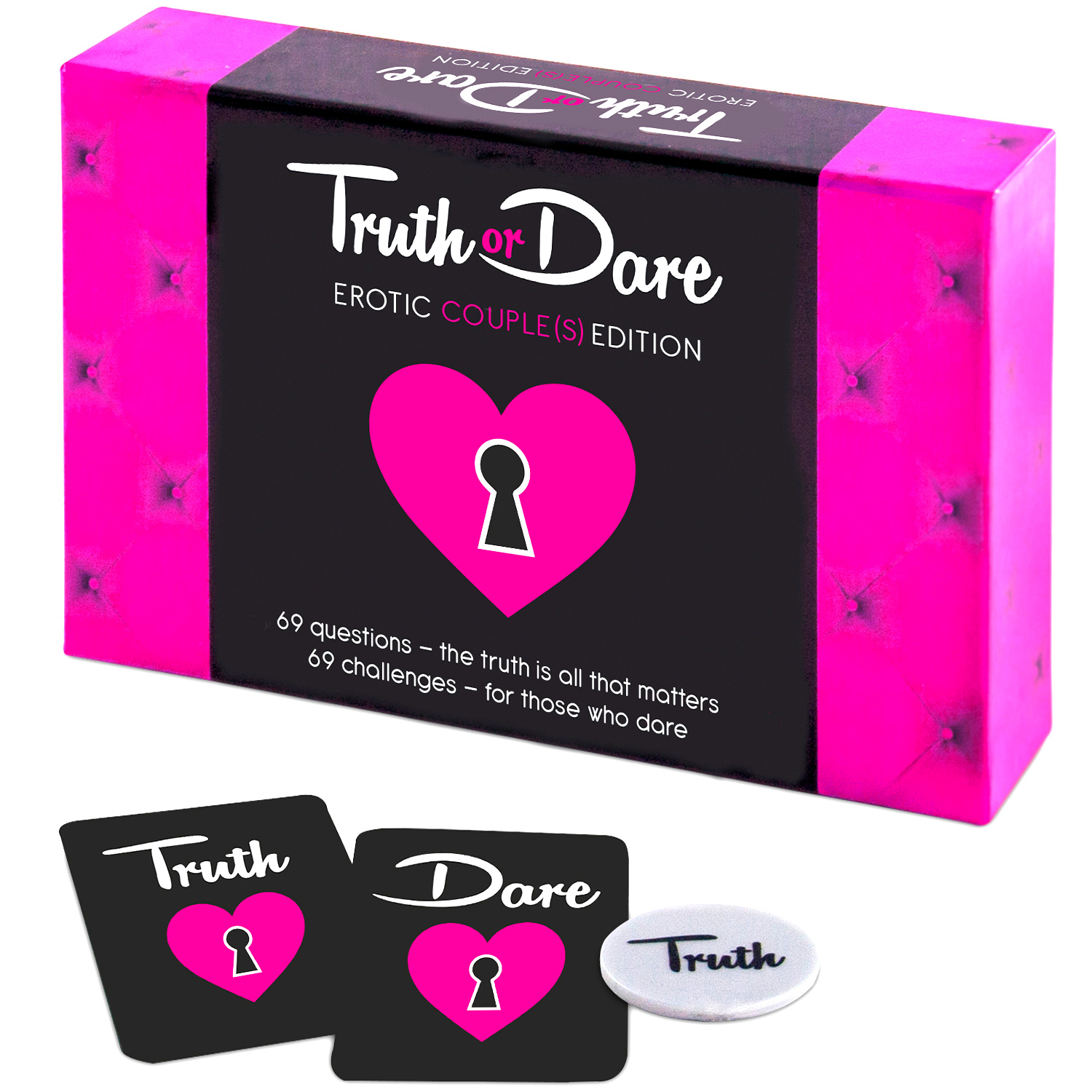 Truth or Dare Erotisk Spil til Par - Flere farver
