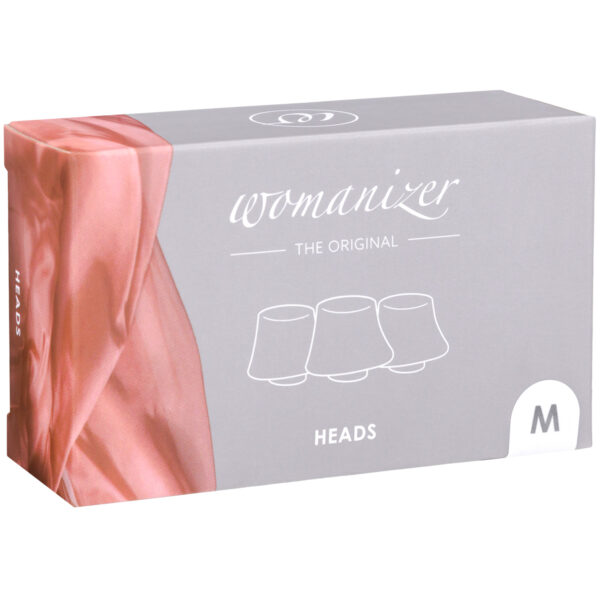 Womanizer Silikone Sugehoved 3 Pak Medium - Hvid