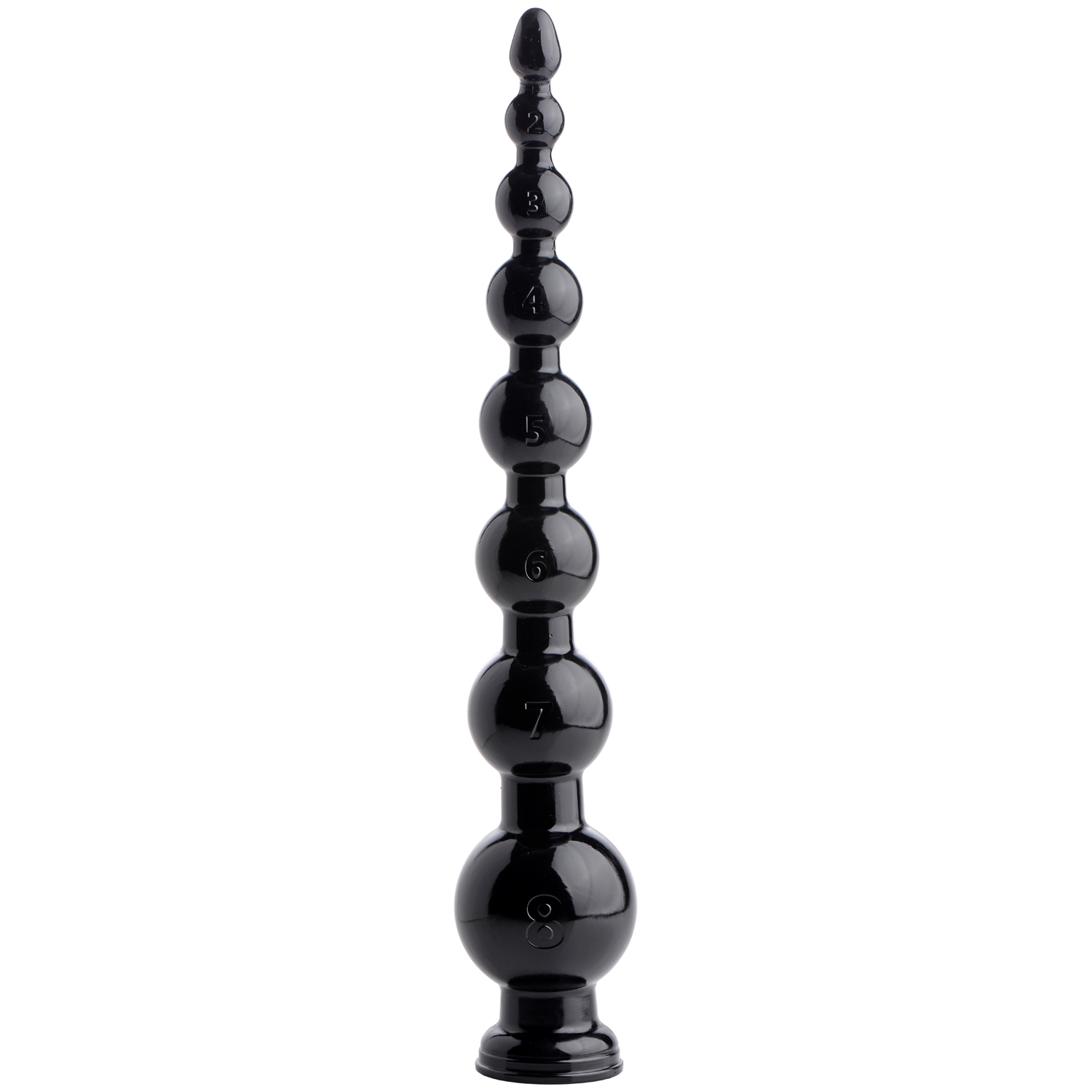 Hosed Graduated Beaded Hose 50 cm - Sort
