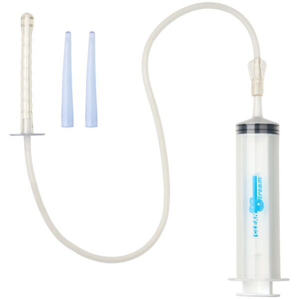 Clean Stream Enema Sprøjte med Tilbehør - Klar
