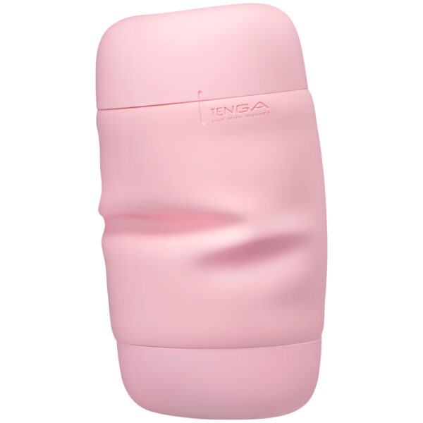 TENGA Puffy Plushy Soft Strawberry Pink - Hvid