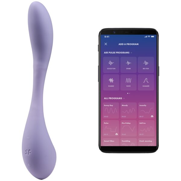 Satisfyer G-Spot Flex 5+ Vibrator - Lilla