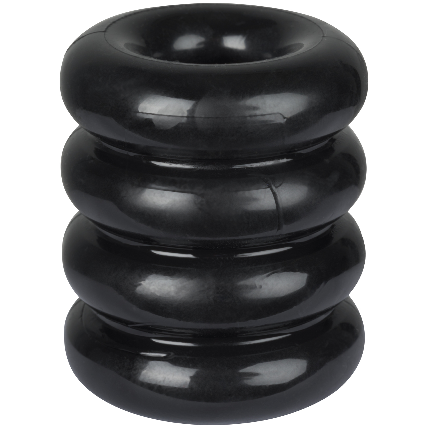 MR.MEMBR Tube Ball Stretch & Donut Penisring - Sort